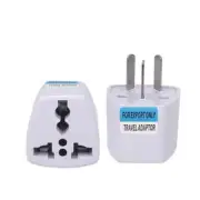 (Pack of 2) Australia 3 Pin Plug Converter Travel Adapter with Universal Input