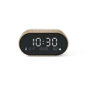 Lexon Ray Clock Lcd Alarm Clock With Temperature / Humidity Display - Gold