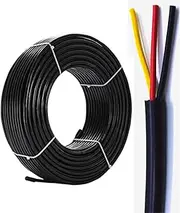 26FT 104FT 328FT Power Cable – Multi-Core Signal Control Cable, 14AWG-28AWG, Lead-Free Tinned Copper, PVC Insulated, 300V/80°C Rated, Durable & ROHS Compliant(26FT,3C-18AWG)