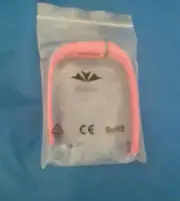 Wristband Replacement for Fitbit Flex Tracker - PINK band with clasp - NEW