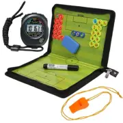 Foldable Magnetic Tactical Board Football Training Tactical Clipboard Football C