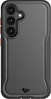 Tech21 Evo Pro Samsung S24 Case: 20ft Military Drop Proof Protection, Case for Galaxy S24 with Enhanced Camera Protection, 2 Lanyards Included for Durability and Safety - Black