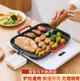 韓式麥飯石燒烤盤家用不粘無煙烤肉鍋電磁爐烤盤商用鐵板燒烤肉盤【尾牙特惠】