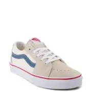 Vans Sk8 Low Skate Classic White Navy Sneakers 5.5 Men/7 Womens VN0A4UUK24I New