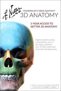 在飛比找三民網路書店優惠-Netter 3d Anatomy Access Card 