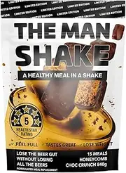 The Man Shake Choc Honeycomb Flavour 840g