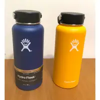 在飛比找蝦皮購物優惠-Hydro Flask 靛藍/海星橘 時尚寬口提環保溫瓶 鋼