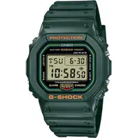 在飛比找PChome商店街優惠-CASIO/ G-SHOCK/ 90年代經典方框復古腕錶-綠