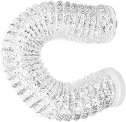 Tofficu Flexible Chimney Flue for Kitchen Exhaust Lightweight Aluminum Foil Ducting Smoke Vent Hose for Range Hood Easy Installation Fire Safety