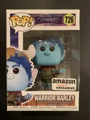 Funko Pop Onward - Warrior Barley Lightfoot #726 Amazon Exclusive w/Protector