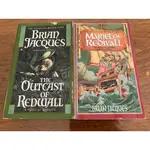 J9-1《好書321KB》【兒童英文小說】紅牆系列THE OUTCAST OF REDWALL+MARIEL兩本合售