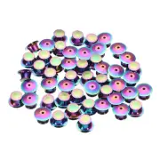 40pcs Metal Pin Backs Spring Loaded Pin keepers Locking Pin Keepers, Colorful