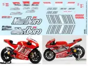 1/12 DECALS for DUCATI GP7 GP8 STONER 2007 2008 DECALS TB DECAL TBD26