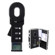 Digital Clamp On Earth Resistance Tester Loop Ground Resistance Meter 0.01-200Ω