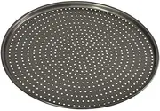 Bakemaster Pizza Crisper Tray Non-Stick Perfect Crust, Grey, 40110 1.0 cm*32.0 cm*32.0 cm