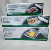 New Kenmore Seal-n-Save Pre-Cut Gallon Bags Uncut 8" And 11" Roll # 69044 45 46