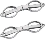 Home Office Travel Folding Scissors, Stainless Steel Telescopic Cutter, Christma