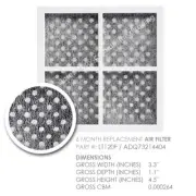 LG Replacing the Pure N Fresh Filter BY LG PART GR-D730SL GF-L500MBL