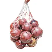 Soccer Net 10 Balls Carry Net Bag Sports Football Balls Volleyball ball B*-*
