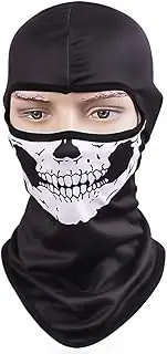 [TClian] Skull Mask Balaclava Ghost Bandana Motorcycle Full Face Masks Halloween Mask