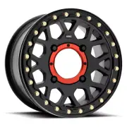 KMC KS235 Grenade Beadlock UTV Aluminum Wheel Rim 14x7 4/110 Offset Black