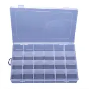 Portable Fishing Tool Box Plastic Fishing Tackle Box with Removable Dividers