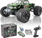 TENSSENX 1:18 Scale 2.4GHz RC Cars, 40KM/H High Speed Remote Control Car with 2 Rechargeable Batteries, 4WD All Terrain Off Road Monster RC Truck, IPX5 Electric Vehicle Toys Gifts for Kids and Adults