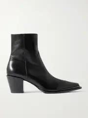 [Jimmy Choo] Jimmy Choo - Cece 60 Leather Ankle Boots - Black - IT39.5 IT 39.5 Black