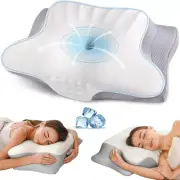 Ergonomic Memory Foam Pillows Orthopedic Bed Pillow For Back Stomach Sleepers