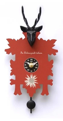 Kuckulino Black Forest Clock with quartz movement and cuckoo ch.. TU 3005 PQ NEW