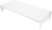 SHINEOFI Monitor Stand Riser with Durable Legs Computer Storage Stand for Desk Laptop Booster Shelf for Home Office Reduces Neck Strain Stylish and Space Saving Design