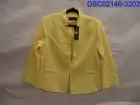 Black Label, Women's Yellow Jacket, Size=14, Armpit to Armpit=23", Length=26"
