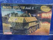 Dragon 6202 Model Kit Factory Sealed 1/35 sd kfz 251/16 ausf C Flammpanzerwagen