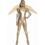 ☆小不點日舖☆ 兒童 萬聖節 聖誕節 派對 神力女超人 造型服 翅膀 連身衣 服裝 金色 神奇女俠 衣服 表演 連身服