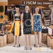 Female Mannequin Display Full Body Model Dummy Dressmaker Torso Manikin Head