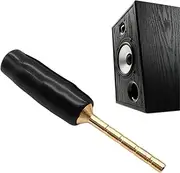 Speaker Banana Plug | 2mm Gold-Plated Speaker Banana Plug Connectors | Durable Quick Connect Banana Audio Plug for Amplifier, Video Receiver, Wall Plate