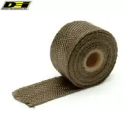 Titanium Exhaust Header Pipe Heat Wrap 2" x 15' Roll 2500°F DEI 010129 Hi Temp