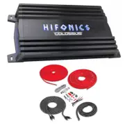 Hifonics HCC-2500.1D 2500W RMS Class-D Monoblock Amplifier with Amp Kit