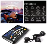 5.5" Car HUD Head-Up Display OBD2 Dashboard Speedometer Projector Speed Warning (for: Audi)