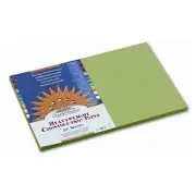 Sunworks Groundwood Construction Paper - 18" X 12" - Brite Green (9607)