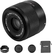 VILTROX 35mm F1.7 E-Mount Large Aperture APS-C STM Auto Focus Prime Lens for Sony E-Mount Camera FX3 A7C A7RII A7SII A7II A7RIII A7IV A7RIV A9 A1 ZVE1 A93 A6700 A6600 A6500 A6400 ZV-E10 FX30 ZV-E10II