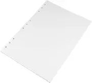 Parliky B5 Loose-Leaf Paper Refill 90 Sheets Dotted White Notebook Filler Core School Office Supplies Journaling