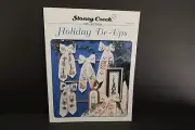 Stoney Creek Holiday Tie Ups Book 147 Cross Stitch Door Wreath Bows Seasonal