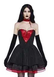 [Dolls Kill] Vampire’s Kiss Mini Dress (Brooklyn)