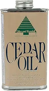 Cedar Oil - Giles and Kendall - Restores the Original Aroma of Cedar Wood, 8 oz