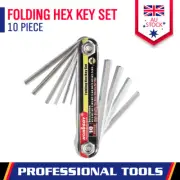 Folding Allen Key Set Portable Hex Wrench Tool Chrome vanadium Steel H1.5-H6