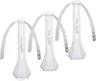 Fly Fans-3-Pack, Holographic Blades, USB/Battery Powered, Silent for Outdoor Use
