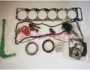 for Isuzu 6HK1 6HK1-TC Full Gasket Kit con Rod Bearing Piston Ring Valve Guide