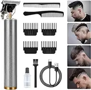 URAQT Professional Hair Trimmer, Men's Hair Trimmer, Beard Trimmer, Precision Trimmer, Long Hair Trimmer for Men (B)