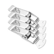 4 pcs Spring Loaded Toggle Case Box Chest Trunk Latch Catches Hasps Clamp